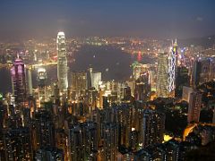 
Just 10 minutes walk from the Victoria Peak Tram station along Lugard road is this spectacular view of the Central District, the harbour, and Kowloon. It is especially breath-taking at night.

